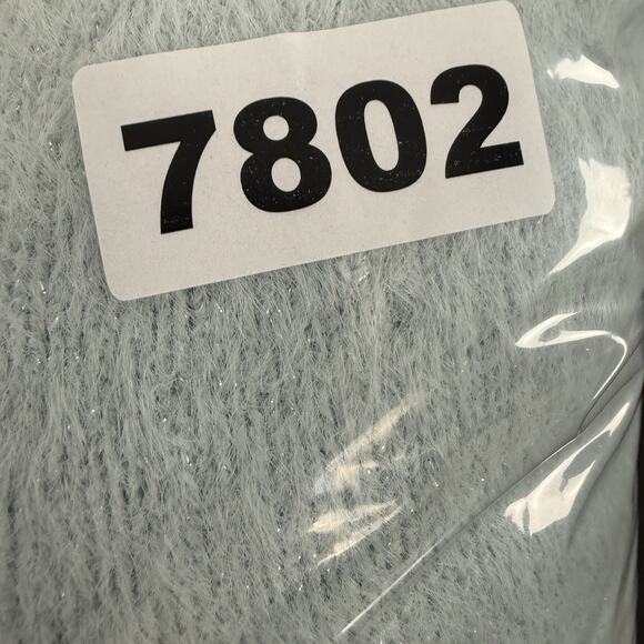 Anthropologie Thea Twofer Sweater Dress Women XL Maxi Mint Lilac Eyelash Boho - Picture 13 of 13